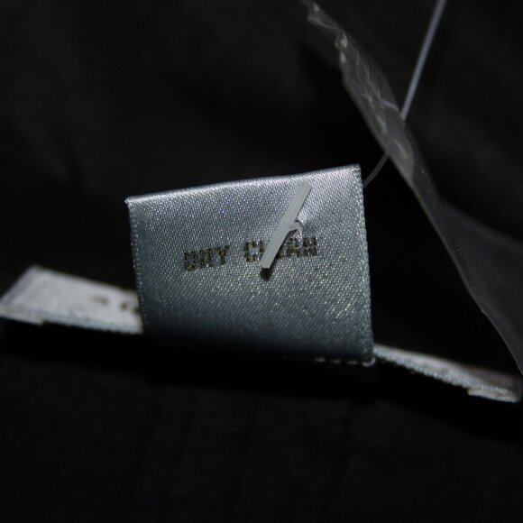 Sutton Studio $69 Sz 18 x 29 Black Unlined Button Closure 100% Silk Pant - Picture 15 of 16